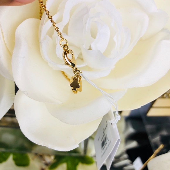 Kate Spade JACKPOT BOW JEWELS SCATTER NECKLACE - Picture 6 of 8